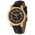 Men's Classic Gold-tone Strap Watch